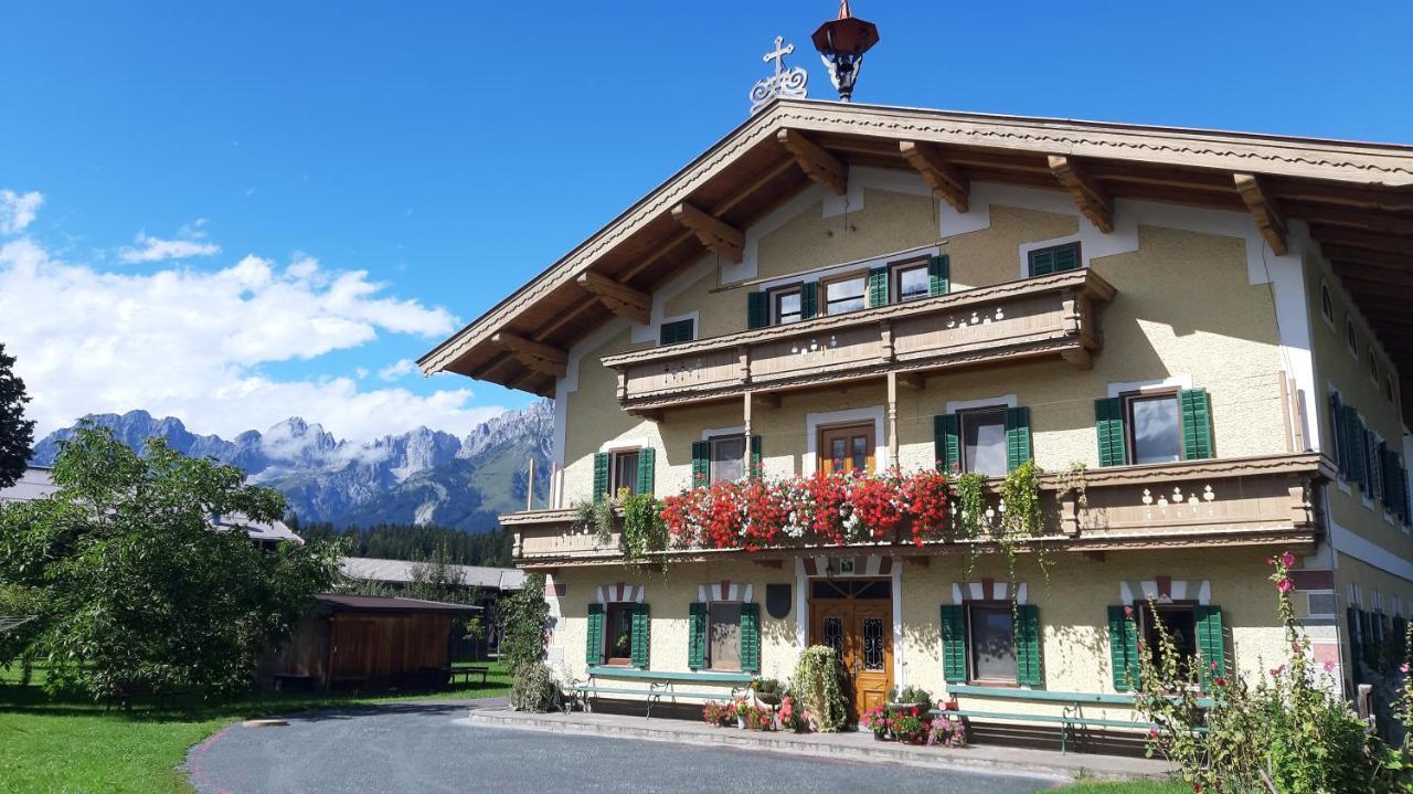 Bed and Breakfast Privatzimmervermietung Foidlbauer Oberndorf in Tirol Exterior foto